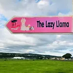 The Lazy Llama Shepherd Hut Campview Farm Lägenhet *